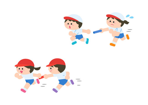 バトンパス」の写真素材 | 2,669件の無料イラスト画像 | Adobe Stock
