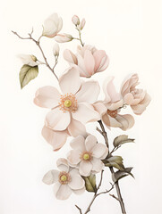 Fototapeta na wymiar branch of cherry blossom