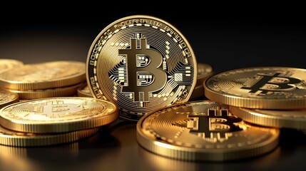 Bitcoin Kryptowährung digitale Geld