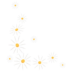 Daisy vector design element