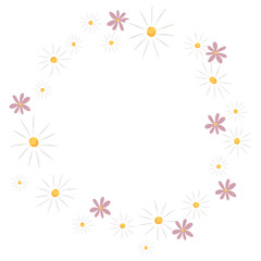 Daisy vector design element