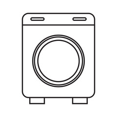 washing machine icon vector