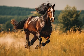 Obraz premium Majestic Stallion Regal Equine