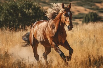 Obraz na płótnie Canvas Majestic Stallion Regal Equine