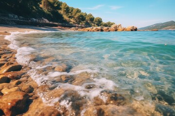 Obraz premium Coastal Paradise Shoreline Heaven