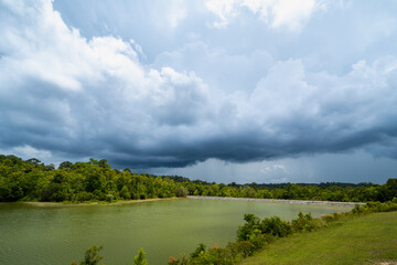 landscape with river