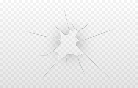 Vector cracked glass. Cracked glass png. Cracked window, png surface. Broke glass.