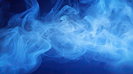 Obraz premium Seamless white smoke on plain background. Generative AI.