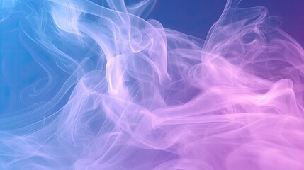 Fototapeta na wymiar Seamless white smoke on plain background. Generative AI.
