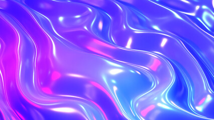 Purple blue plastic shiny background, latex glossy texture pattern wallpaper.