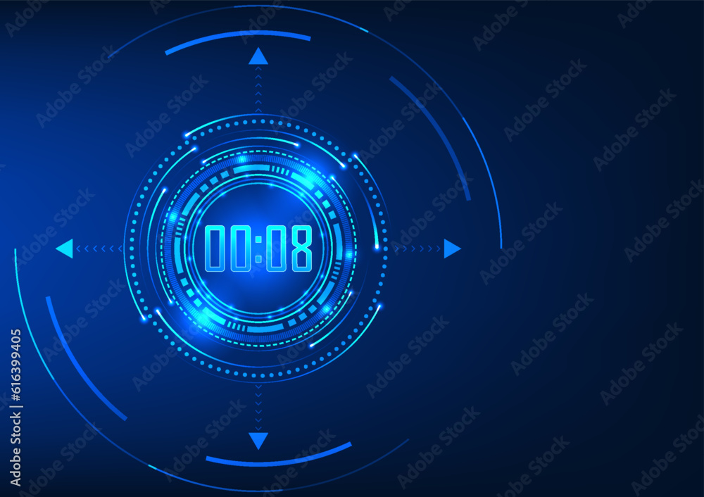 Poster technology time with technology circle the rapid development of technology has resulted in the econo