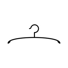 옷걸이 벡터 일러스트