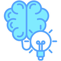 brain idea icons, are often used in design, websites, or applications, banner, flyer to convey specific concepts related to education theme.