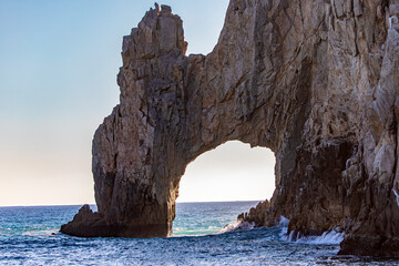 The Cabo San Lucas Arch is a rock formation, namely a natural arch that separates the Pacific Ocean...