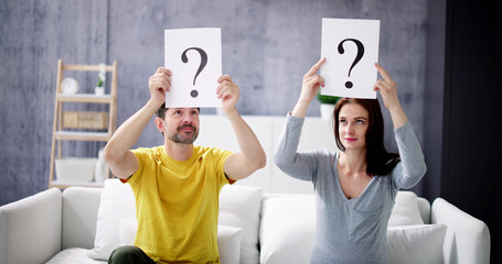 Couple In The Living Room