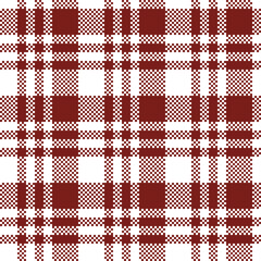 Scottish Tartan Plaid Seamless Pattern, Abstract Check Plaid Pattern. Traditional Scottish Woven Fabric. Lumberjack Shirt Flannel Textile. Pattern Tile Swatch Included.