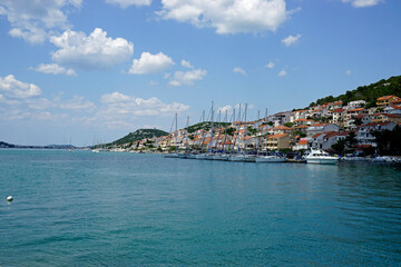 croatian village at the sea