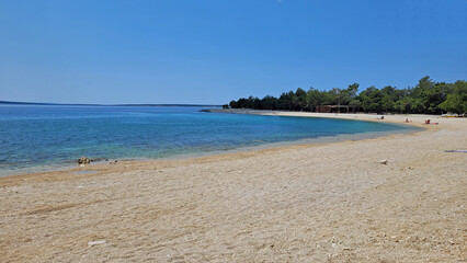 Obraz premium novalja beach on pag island