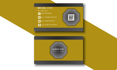 Creative Business Card Design and  Clean Business Card Template. corporate business card template.
