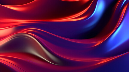 Abstract Colorful Gradient Wave Background Wallpaper