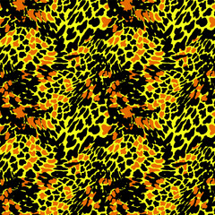 Seamless pattern. Modern stylish texture. Endless abstract mesh. Hand drawn background.