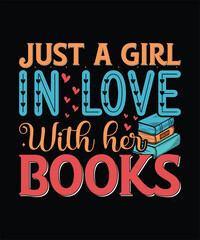 Reading Book Lover Vintage T-Shirt Design Bundle - Buy t-shirt designs