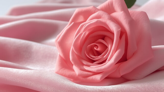 pink rose closeup HD 8K wallpaper Stock Photographic Image