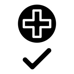checklist glyph 