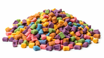 Fototapeta na wymiar colorful jelly beans HD 8K wallpaper Stock Photographic Image