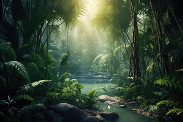 photo jungle background forest nature