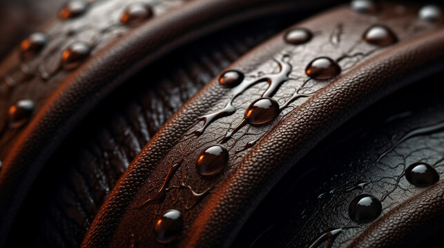 close up of a belt HD 8K wallpaper Stock Photographic Image