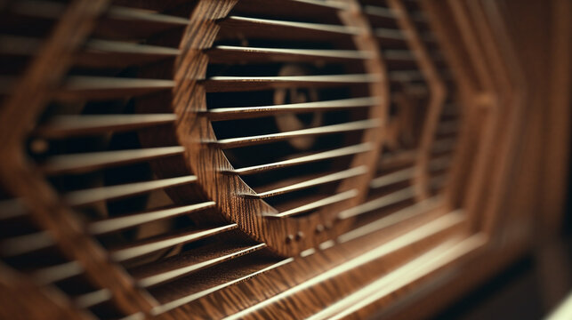 close up of a wicker basket HD 8K wallpaper Stock Photographic Image
