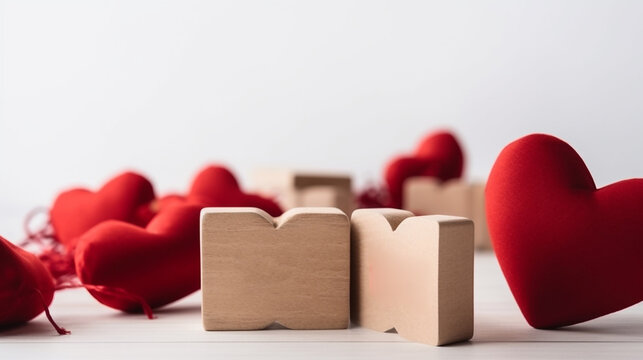 ilustra&ccedil;&atilde;o de fundo do dia do amor, cart&atilde;o. Vetor