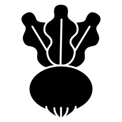 yam agriculture plant icon