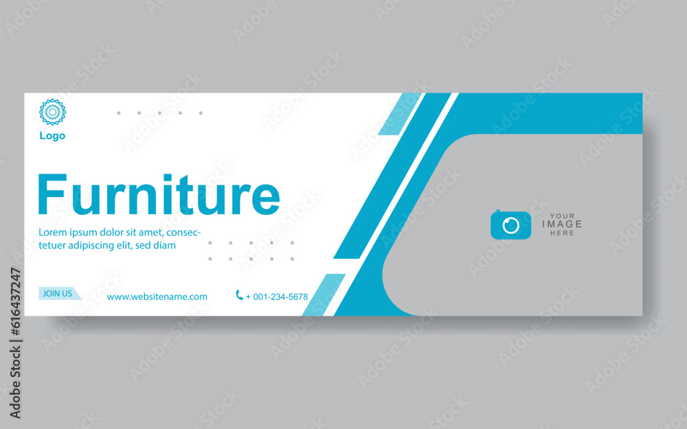 Poster vector abstract design web banner template. web design elements - header design. abstract geometric 