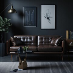 living room photography,generative ai