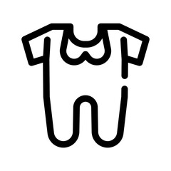 illustration of a baby clothes