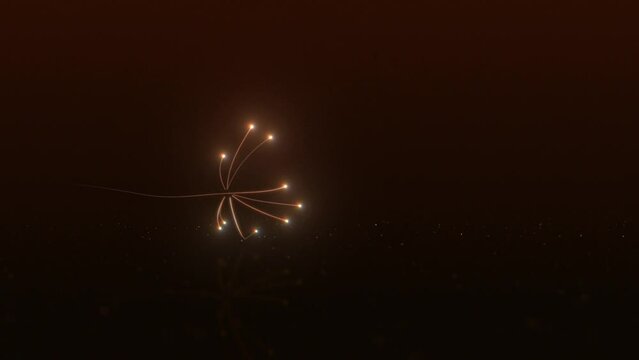 Epic Evolution Time Motion of Lines and Dots