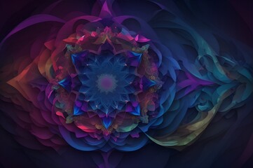 abstract psychedelic colorful background