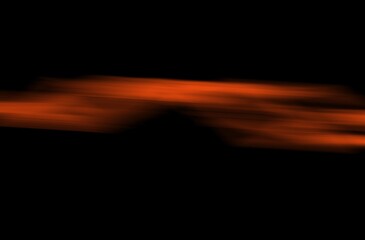 burning fire in the night