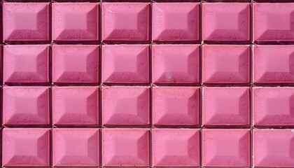 background of pink cubes design tile , Ai generated 