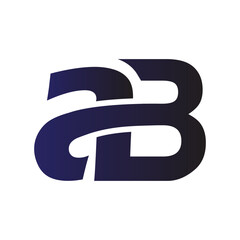 AB letter background vector design,AB logo design.