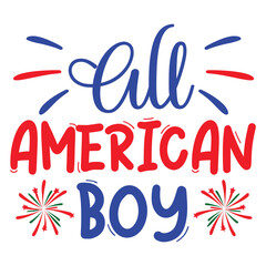 4th July shirt design Print template happy independence day American typography design.