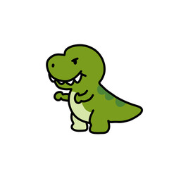 Naklejka premium Little Dinosaur