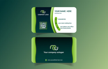 Premium creative corporate business card design 