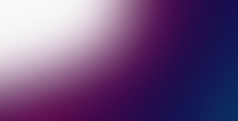 Blue-violet. Abstract gradient blur grainy background, banner, frame, etc.