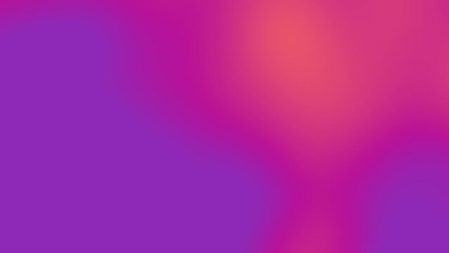 Bright gradient background with smooth fluid motion. Purple pink orange color transitions for website banner and presentation design. Summer liquid animation. Motion blur texture in sunset sky colors
