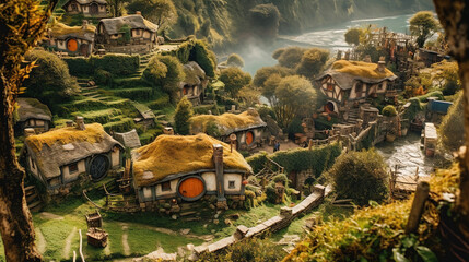 Green village aka hobbit town