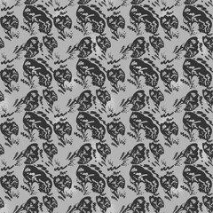 Fototapeta premium Seamless abstract colorful baskground with chaotic shapes and lines