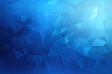 Fototapeta premium Minimal abstract blue futuristic background. Sci-fi illustration. Ai generated